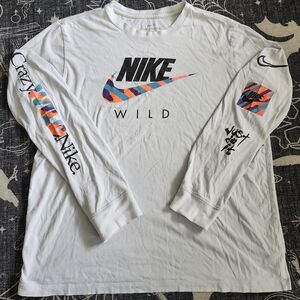 Nike Multicolor Graphic Long Sleeve Tee
